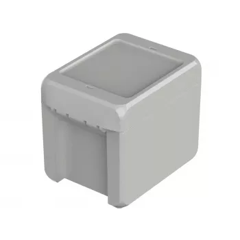 BOPLA Bocube fali ház, polikarbonát, világosszürke RAL 7035, 80 x 113 x 90 mm 96012135