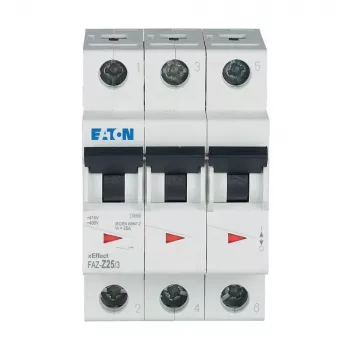 Eaton FAZ-Z25/3 kismegszakító 25A 3-pólusú Z-kar 278929