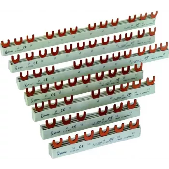 Eaton EVG-16/3PHAS/12MODUL Pin Busbar 213.6 mm, 3-Phase, 16 A, 12 Modules 291472