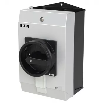 Eaton P1-25/I2H/SVB-SW/HI11 forgókapcsoló, 3 pólusú, fekete/szürke 227862