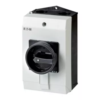 Eaton P1-25/I2H/SVB-SW/HI11 forgókapcsoló, 3 pólusú, fekete/szürke 227862
