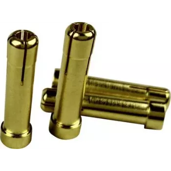 Reely adapterdugó 4mm aranyérintkezős dugó 5mm aranyérintkezős aljzatra 1605782