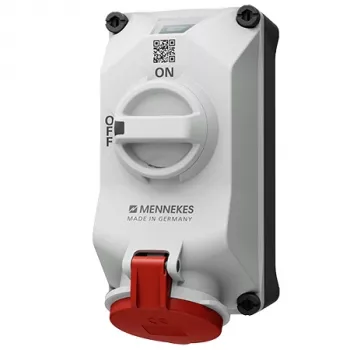 MENNEKES DUOi 32A 5 pólusú 6h 400V IP44 fali csatlakozóaljzat 5613506G