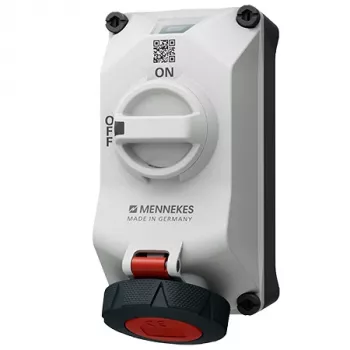 MENNEKES DUOi fali csatlakozóaljzat 5612506G 16A 5P 6h 400V IP69