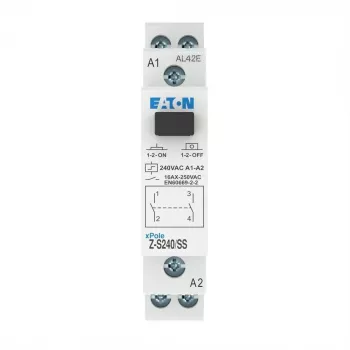 EATON Z-S240/SS impulzusrelé, DIN-sín, 2 NO, 16 A, 240 V AC tekercs 265269