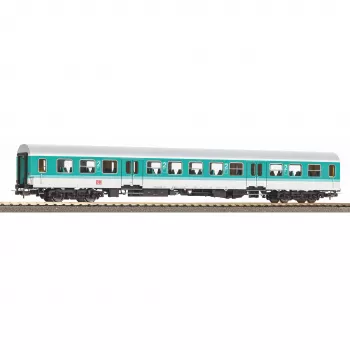 Piko H0 28006 Halberstädter középre szálló kocsi mentazöld 2. osztály DB AG