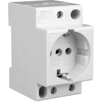 Eaton Z-SD230 sínre szerelhető Schuko csatlakozóaljzat 10/16 A, 250 V AC, fedél nélkül 266875