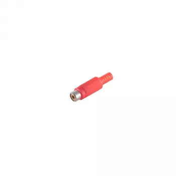 S CONN Maximum Connectivity RCA csatlakozó aljzat-aljzat piros 51500-R