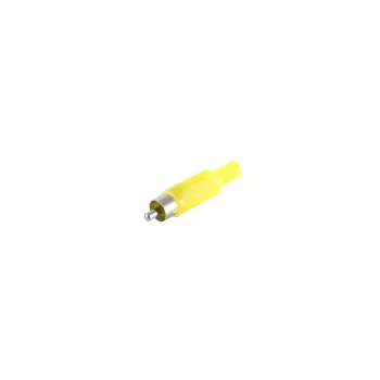 S CONN maximum connectivity RCA dugó sárga forrasztott aranyozott 51400-Y