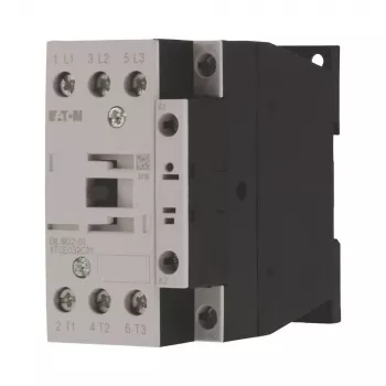 Eaton DILM32-01 teljesítménykontaktor, 3 pólusú, 32 A, 230 V AC 50 Hz / 240 V AC 60 Hz tekercs, 1 NC segédkontaktus 277292