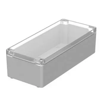 BOPLA M 244 G univerzális ház, polikarbonát, világosszürke, 340 x 150 x 100 mm 02244100