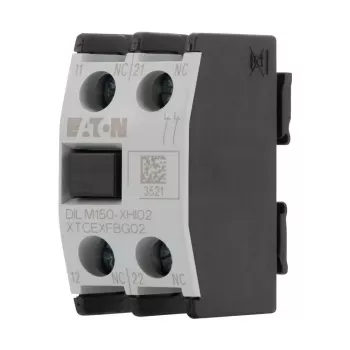 EATON DILM150-XHI11 segédérintkező blokk, 1NO+1NC, előlapi szerelés, DILM150-DILM500 kontaktorokhoz 277946