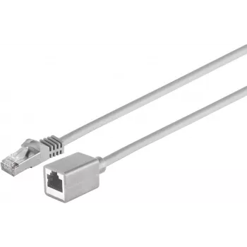 S CONN MAXIMUM CONNECTIVITY Cat.7 S/FTP PIMF hálózati hosszabbító kábel, RJ45 dugó aljzatra, halogénmentes, szürke, 10 m 08-62070