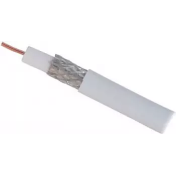 S CONN MAXIMUM CONNECTIVITY SAT koaxiális kábel 1,0/4,6, négyszeres árnyékolás, CCS, >110 dB, 100 m, fehér 15-40001006