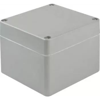 Bopla EUROMAS P 332 Universal Enclosure 122 x 120 x 91 mm Glass Fibre Reinforced Polyester Silver Grey RAL 7001 04332000.H