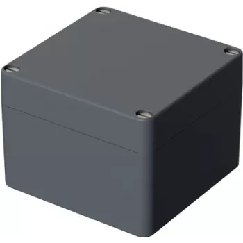 Bopla EUROMAS P 332 Universal Enclosure 122 x 120 x 91 mm Glass Fibre Reinforced Polyester Silver Grey RAL 7001 04332000.H