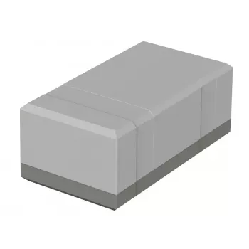 BOPLA Tabletop Enclosure 150 x 82 x 60 mm Polystyrene Light Grey RAL 7035 Elegant EG (32156002)