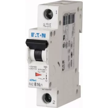 Eaton FAZ-C1/1 kismegszakító C típus, 1 A, 1-pólusú, 10 kA, DIN-sín 278546