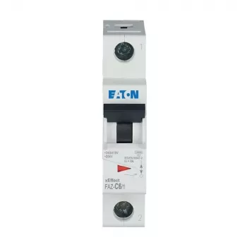 Eaton FAZ-C6/1 kismegszakító C típus 6 A 1-pólusú 278555