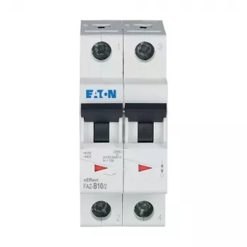 Eaton FAZ-B10/2 kismegszakító B típus 10A 2-pólusú 6kA 278730