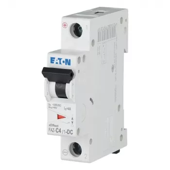 Eaton FAZ-C4/1-DC kismegszakító, C típus, 4 A, 1-pólusú, DC 279124