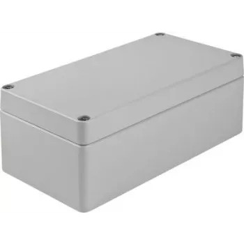 BOPLA univerzális alumínium ház ezüstszürke (RAL 7001) 220 x 120 x 81 A 122 01122000.MT1