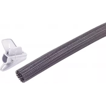 S CONN MAXIMUM CONNECTIVITY flexibilis kábelcsatorna-készlet, 19 mm, fekete, 7,5 m (18-35065)