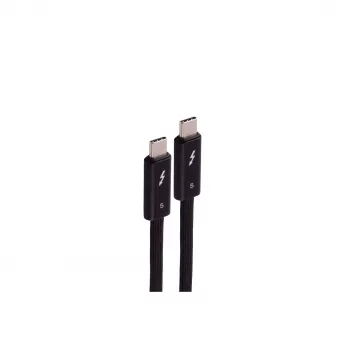 SHIVERPEAKS USB-C - USB-C Thunderbolt 5 UltraFlex kábel 240W 1m BS13-75025