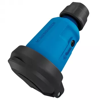 Mennekes 158091 SCHUKO csatlakozó, 2P+PE, IP54, kék