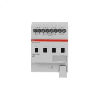ABB SA/S4.10.2.2 KNX kapcsolóaktor, 4 csatornás, 10 A, DIN-sín 2CDG110258R0011