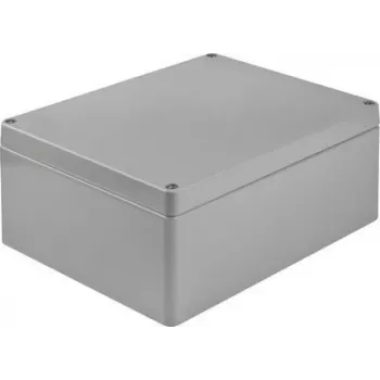 Bopla Universal Enclosure 600 x 230 x 111 Aluminium Silver-Grey (RAL 7001) A 169 01169000.H