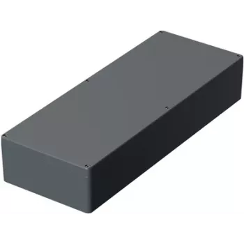 Bopla Universal Enclosure 600 x 230 x 111 Aluminium Silver-Grey (RAL 7001) A 169 01169000.H