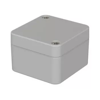 Bopla 02205094 EUROMAS M 205 VO Universal Enclosure, Polycarbonate, 52 x 50 x 35 mm, Light Grey