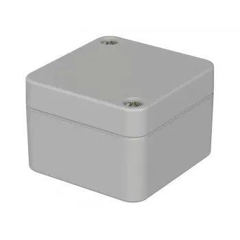 Bopla 02205094 EUROMAS M 205 VO Universal Enclosure, Polycarbonate, 52 x 50 x 35 mm, Light Grey
