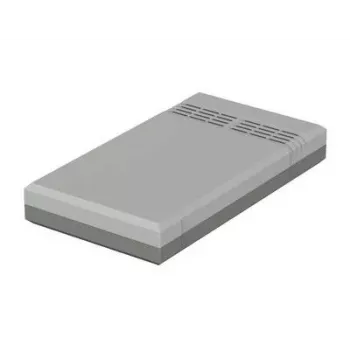 BOPLA EG 2030 L asztali ház 200 x 112 x 30 mm polisztirol világosszürke RAL 7035 32203012
