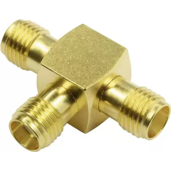 Telegärtner J01155A0011 SMBA-adapter, SMA-aljzat SMA-aljzatra