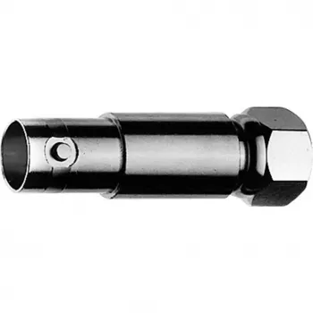 Telegärtner J01008A0031 koax adapter, BNC-aljzat F-dugóra