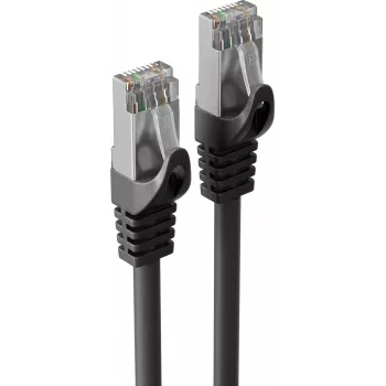 S CONN MAXIMUM CONNECTIVITY Cat.7 S/FTP ipari PUR patchkábel RJ45, 5m, fekete 08-39055