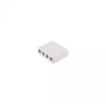 S CONN MAXIMUM CONNECTIVITY keystone csatlakozódoboz, 4 portos, fehér 08-10117
