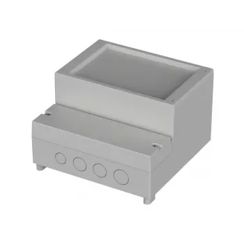 Bopla RCP 170 F vezérlőház 166 x 161 x 109,5 mm ABS világosszürke 41170609