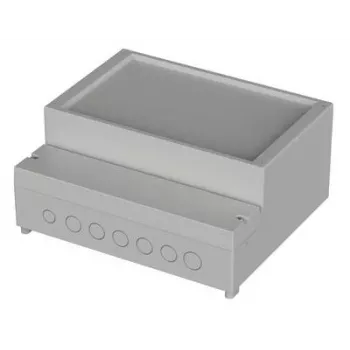 Bopla RCP 250 F vezérlőház 257 x 217 x 112 mm ABS világosszürke 41250609