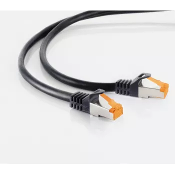 S CONN MAXIMUM CONNECTIVITY Cat.6A S/FTP kültéri patchkábel, 3m, fekete 08-26045