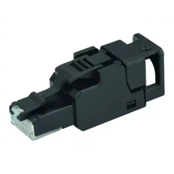 Telegärtner 100023052 UFP8 Cat.6A árnyékolatlan helyszínen szerelhető RJ45 dugó T568B
