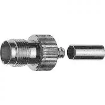 Telegärtner TNC aljzat krimpelő csatlakozó G30 kábelhez, 50 ohm, 5 darabos csomag J01011A0044