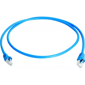 TELEGÄRTNER Cat.6A S/FTP patchkábel, 1,5 m, kék, LSZH, RJ45, 500 MHz L00001A0288