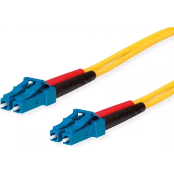Telegärtner LC-LC single-mode OS2 duplex patchkábel, 3m, sárga L00872A0002