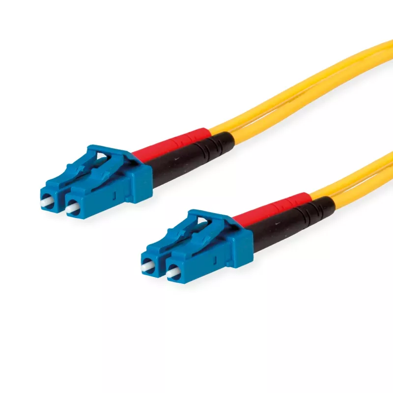 Telegärtner LC-LC single-mode OS2 duplex patchkábel, 3m, sárga L00872A0002