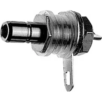 Telegärtner SMB aljzat csatlakozó, beépített, 50 Ohm, arany/nikkel bevonat, forrasztós csatlakozás J01160A0271