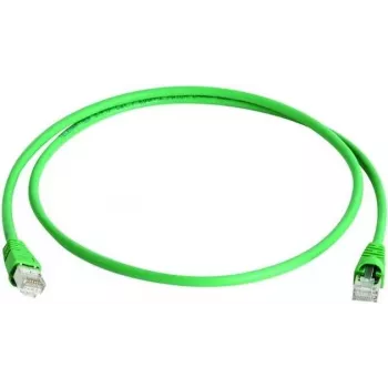 Telegärtner Cat.5e UTP LSZH patchkábel, RJ45, zöld, 0,5 m