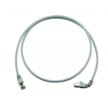 Telegärtner MP8 FS 500 LSZH-2.0 Cat6a S/FTP patchkábel, RJ45-RJ45, 5m, szürke L00001A0199